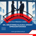 Abuzywna klauzula dot. zmiany oprocentowania w kredytach odnawialnych